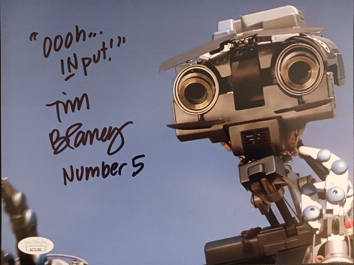 Manifest Holde Tilskynde Tim Blaney Signed 8x10 Photo "Oooh Input!' Short Circuit Johnny 5 Auto –  KoolToys&Games