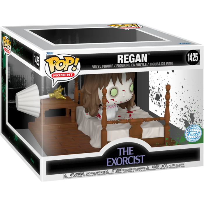 Linda Blair Regan on Bed Signed Exorcist Funko Pop! Movie Moments Beckett  Authenticated Pre-order