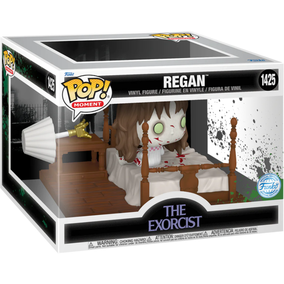 Linda Blair Regan on Bed Signed Exorcist Funko Pop! Movie Moments Beckett Authenticated Pre-order