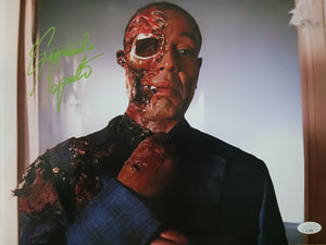 Giancarlo Esposito Breaking Bad Burnt Face Gus Fring 11x14 Photo Signed JSA COA