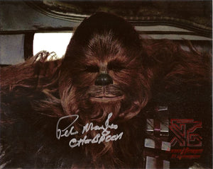 Peter Mayhew (Chewbacca) 8x10 Signed Star Wars Autograph Photo COA