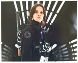 Felicity Jones Signed Autograph Star Wars Rogue One 8x10 Photo