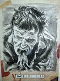 Zombie #1 The Walking Dead Season 8 Sketch Card Neil Camera Topps 1/1