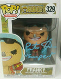 Franky One Piece Funko Pop Signed by Patrick Seitz w/ Suuuper Autograph COA