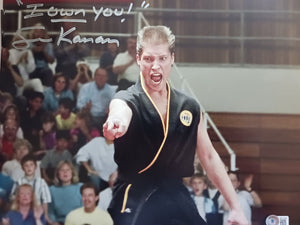 Sean Kanan Autographed 11x14 Karate Kid III Photo w/ "I Own You!" Beckett