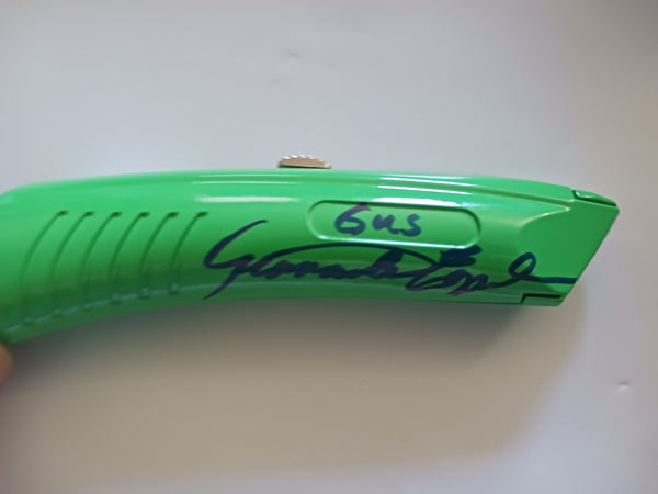 Giancarlo Esposito Signed Box Cutter Breaking Bad Gus Fring With inscription newest