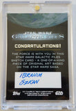 Wicket Ewok Artist Sketch Card Ibrahim Ozkan Star Wars Galactic Files Topps 1/1