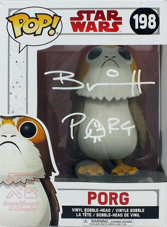 Porg #198 Star Wars: The Jedi Funko Signed By Brian – KoolToys&Games
