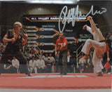 Ralph Macchio Autographed 8x10 Photo - Karate Kid Crane Kick w/ "Daniel-san"