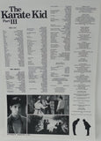 Ralph Macchio Autographed Karate Kid III Press Flyer Promo 1989