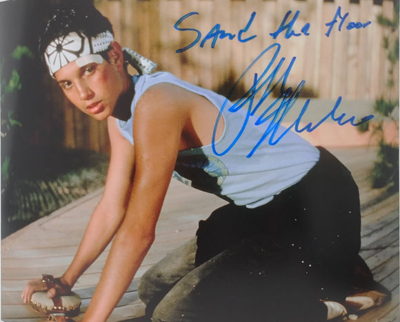Ralph Macchio Autographed 8x10 Photo - Karate Kid Inscribed 