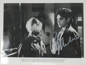 Ralph Macchio Autographed Karate Kid III 8x10 Press Photo 1989 Mr Miyagi