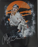 Ralph Macchio Autographed 11x14 Karate Kid Canvas FRAMED Beckett