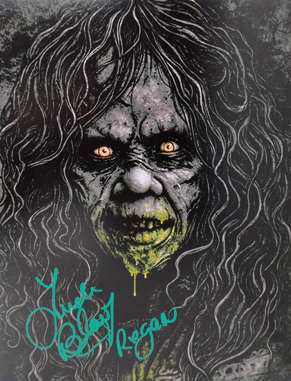 Linda Blair Signed The Exorcist 8x10 Regan Autograph Photo JSA COA