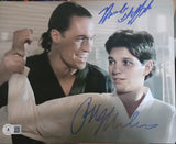 Ralph Macchio Thomas Ian Griffith Silver Karate Kid 3 Signed Photo 8x10 Beckett