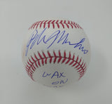 Ralph Macchio Signed Official MLB Baseball Wax On Wax Off PSA COA AJ97437