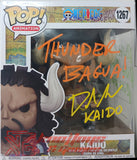 One Piece Kaido Funko Pop Signed David Sobolov "Thunder Bagua" Beckett COA